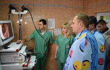 Фото 2: Цьогоріч для відділення вроджених вад розвитку і хірургії новонароджених дитячої клінічної лікарні за кошти міста придбано надсучасне відео-ендоскопічне обладнання з гостро- та колоноскопом
