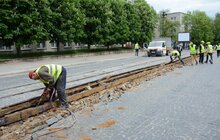 Фото 12: Розпочався ІІІ етап реконструкції вул. Шевченка: ділянку від вул. Залізнична до вул. Єрошенка планують завершити до кінця літа
