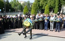 Фото 6: У Львові вшанували спочилих захисників України та помолились на могилі Патріарха Димитрія
