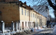Фото 1: Мер Львова про зсув даху на вул. Некрасова: «Загрози обвалення будинку немає»
