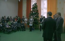 Фото 9: Віце-прем’єр-міністр України Костянтин Грищенко відвідав Львівський міський центр реабілітації «Джерело» 
