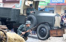 Фото 35: Андрій Садовий у Чорткові зустрівся з мером та взяв участь у відкритті реконструкції бою «Чортківська офензива»