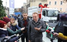Фото 4: На пл. Соборній облаштували підземний контейнерний майданчик для збору твердих побутових відходів