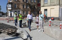 Фото 3: Частину вул. Богдана Хмельницького планують завершити до кінця вересня