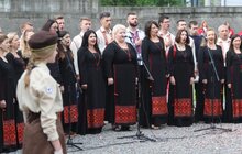 Фото 10: Сьогодні у Львові відзначають 155-річчя від дня народження Євгена Петрушевича