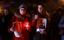 Фото 10: На площі біля пам’ятника Т.Шевченкові відбулась акція «Свіча пам’яті»