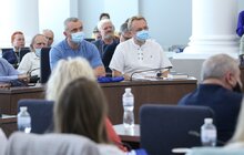 Фото 7: Львів святкує уродини Станіслава Лема: у сесійній залі Ратуші подискутували про великого львів’янина