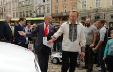 Фото 12: Міський голова Андрій Садовий дав старт Електромобільному Марафону «Львів – Монте-Карло»