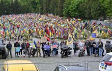 Фото 14: У Львові провели байкерський заїзд до 11-ї річниці створення бригади «АЗОВ»