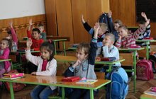 Фото 1: Львівські школярі продовжують вивчати правила дорожнього руху