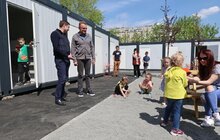 Фото 17: У Львові відкрили друге модульне містечко для переселенців
