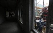 Фото 20: Мер Львова оглянув будівництво дитячого садочка на вулиці Малоголосківській