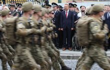 Фото 46: У Львові на найбільшому флагштоку урочисто підняли прапор України