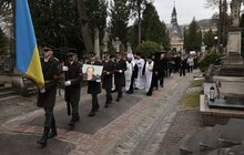 Фото 12: У Львові на Личаківському кладовищі поховали Ігоря Юхновського