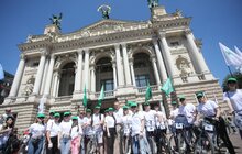 Фото 4: У Львові стартував благодійний велопробіг заради онкохворих дітей — мер міста обіцяв подвоїти суму, яку зберуть під час велопробігу