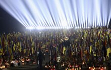 Фото 11: Над могилами українських Героїв у Львові засвітили промені пам'яті (відео)