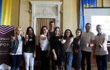 Фото 13: Стажувальники Львівської міської ради провели захід з профорієнтації для школярів