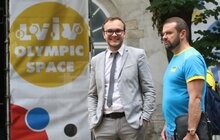 Фото 3: У дворику Ратуші запрацювала фан-зона Lviv Olympic Space
