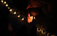 Фото 5: Сотні лампадок запалили у Львові в пам'ять про невинно вбитих ворогом українців