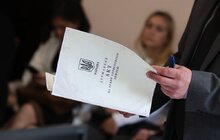 Фото 1: Суд відклав розгляд справи щодо землі, де був ринок «Добробут» (відео)