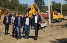 Фото 8: «Місто інвестує великі гроші; мене цікавлять темп і якість», — Андрій Садовий про ремонт вул. Миколайчука