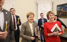 Фото 7: Пластуни передали мерії Вифлеємський вогонь миру