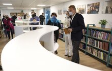 Фото 4: У День бібліотек у Львові відкрили оновлену SPILNO бібліотеку