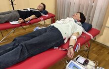 Фото 15: У Львові медичні працівники здали кров для пацієнтів