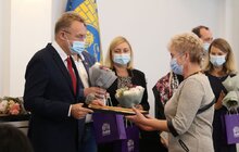 Фото 14: З нагоди Дня вчителя у Львові нагородили 55 найкращих працівників освіти