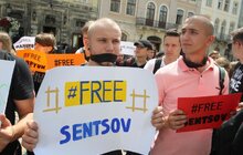 Фото 4: У Львові пройшла мирна акція протесту на підтримку Олега Сенцова