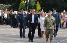 Фото 21: Військова присяга на вірність українському народу в Академії Сагайдачного