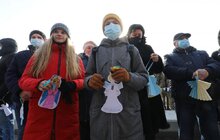 Фото 6: На Меморіалі пам’яті Героїв Небесної Сотні провели акцію «Ангели пам’яті»