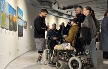 Фото 7: У Львові відкрили виставку творчих робіт незламних – «Unbroken: За обрієм»