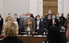 Фото 3: У Львові відбулось урочисте засідання першої сесії міської ради 8-го скликання