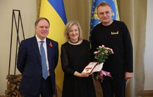 Фото 3: До Львова з першим офіційним візитом прибув Надзвичайний і Повноважний Посол Великої Британії в Україні