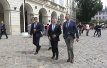 Фото 6: Сьогодні відбулася зустріч міського голови Львова Андрія Садового з Пьотром Глінські