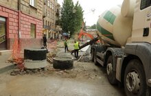 Фото 10: Реконструкція вул.І.Франка вздовж трамвайного маршруту №4 на ділянці від вул. Стрийської до вул.Мушака
