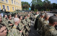 Фото 15: Першокурсники Національної академії сухопутних військ присягнули на вірність українському народові