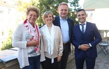 Фото 7: Мер Андрій Садовий зустрівся з бельгійськими лікарями, які тиждень проводитимуть безкоштовні мікрохірургічні операції на вусі у дітей