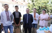 Фото 4: Мер Львова зустрівся з володарями Кубка світу з футболу «Hope for Mundial»