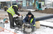 Фото 7: Ремонт вул. Б. Хмельницького: на ділянці від вул. Липинського до вул. Олійної проводять підготовчі роботи