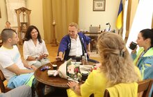 Фото 9: Мер Львова зустрівся з львівськими призерами Олімпіади 2020