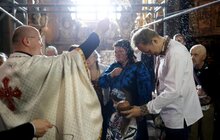 Фото 13: Сьогодні у Львові спільно освятили великодні продуктові набори для найбільш потребуючих мешканців