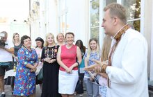 Фото 4: Міський голова Львова привітав випускників, які отримали найвищі бали за результатами ЗНО з базових дисциплін