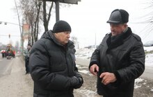 Фото 6: У всіх районах міста проводять робити з ліквідації ям на дорогах з використанням холодного асфальту