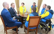 Фото 2: Мер Львова відзначив спортсменів Міжнародних змагань Invictus Games Toronto 2017 («Ігри Нескорених»)