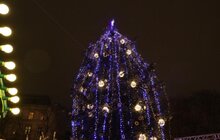 Фото 14: У Львові відкрили центральну міську ялинку