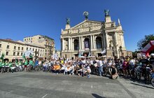 Фото 11: Місто долучиться до організаторів благодійного велопробігу «Кручу педалі, щоб вони жили» сумою у 300 тис грн