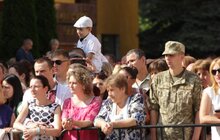 Фото 16: Урочистий ритуал складання Військової присяги студентами цивільних вищих навчальних закладів, які навчалися за програмою підготовки офіцерів запасу 