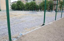 Фото 8: У школі № 27 ремонтують та будують спортивний майданчик